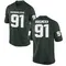 Men's Game Alex VanSumeren Michigan State Spartans Football College Jersey - Green