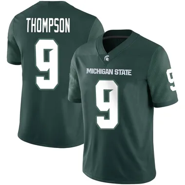 Youth Game Jalen Thompson Michigan State Spartans Football Jersey - Green